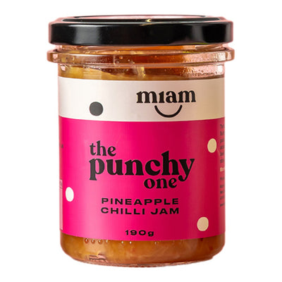 Miam Jars The Punchy One Pineapple Chilli Relish 190g    6