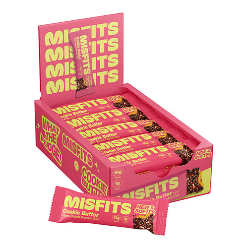 Misfits Plant Based Cookie Butter Protein Bar 50g 15