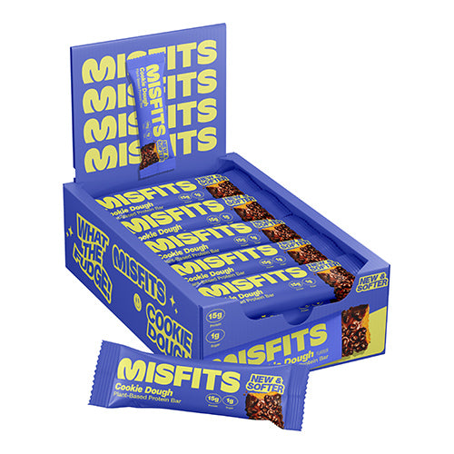 Misfits Plant Based Cookie Dough Protein Bar 50g   15