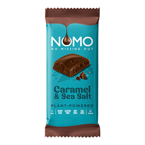 Nomo Block Bar Caramel Sea Salt 85g   12