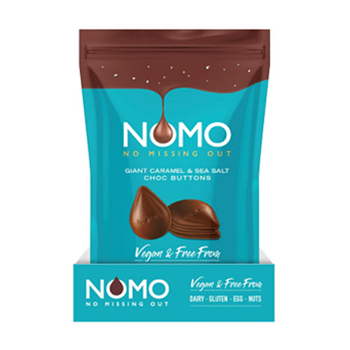 Nomo Buttons Caramel and Sea Salt 110g   12