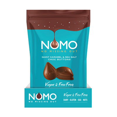 Nomo Buttons Caramel and Sea Salt 110g   12