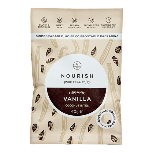 Nourish Vanilla Bites 40g   10