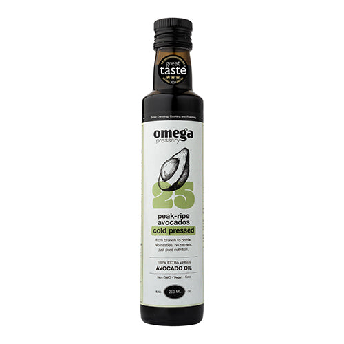 Omega Pressery Extra Virgin Avocado Oil 250ml   6