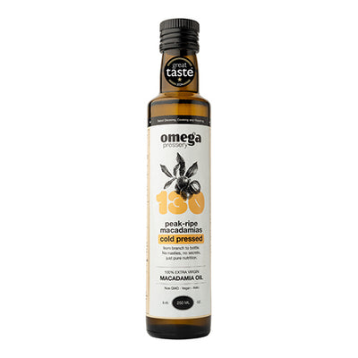 Omega Pressery Extra Virgin Macadamia Oil 250ml   6