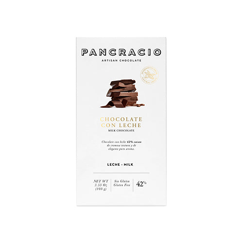 Pancracio Milk Chocolate Bar With 42% Cocoa 100g   20