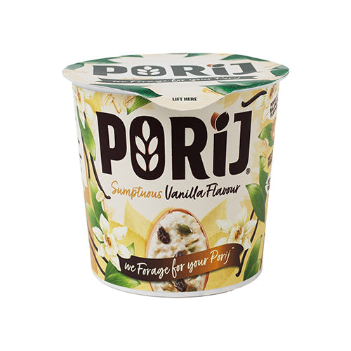 Porij Sumptuous Vanilla Instant Porridge Pot 60g   8