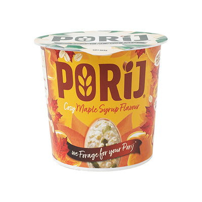 Porij Cosy Maple Syrup Instant Porridge Pot 60g   8