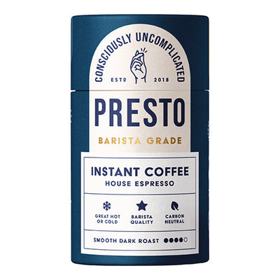 Presto Coffee Roasters House Espresso Instant Coffee 90g   10