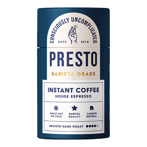 Presto Coffee Roasters House Espresso Instant Coffee 90g   10