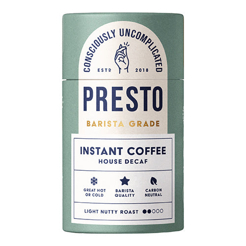 Presto Coffee Roasters House Decaf Instant Coffee 90g   6