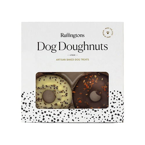 Ruffingtons Dog Doughnuts 4 pack 195g   5