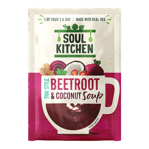 Soul Kitchen Thai Beetroot & Coconut Soup 25g   12