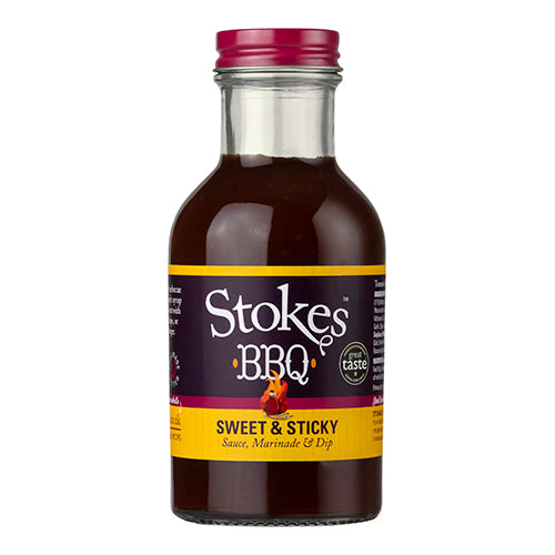 Stokes Sweet & Sticky BBQ Sauce 325g   6