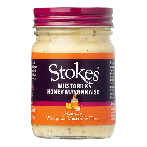 Stokes Mustard and Honey Mayonnaise 215g   6