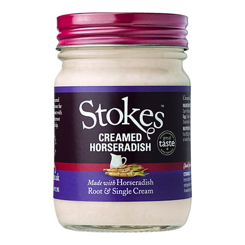 Stokes Creamed Horseradish Sauce x 220g   6