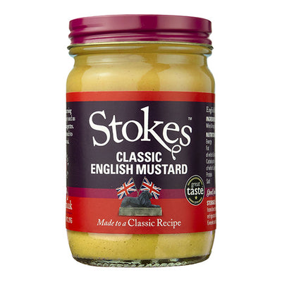 Stokes Classic English Mustard 185g   6