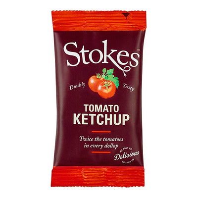 Stokes Sachet Real Tomato Ketchup 40g   80