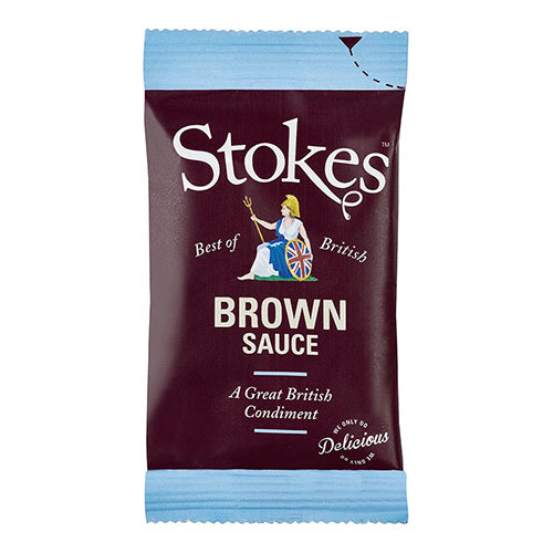 Stokes Sachet Real Brown Sauce 32g   80