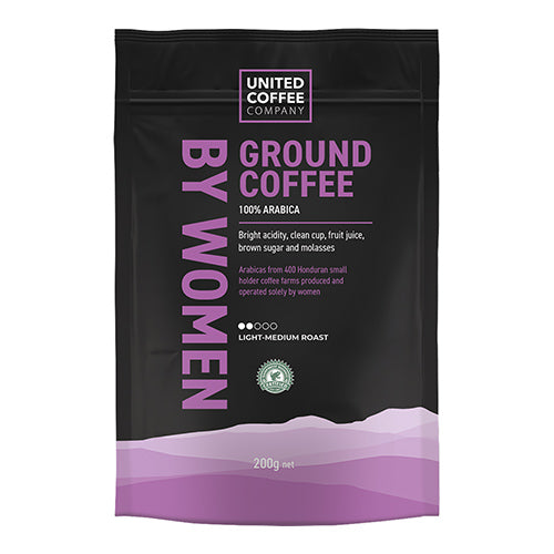 United Coffee Honduran Roast Ground Coffee 200g   12