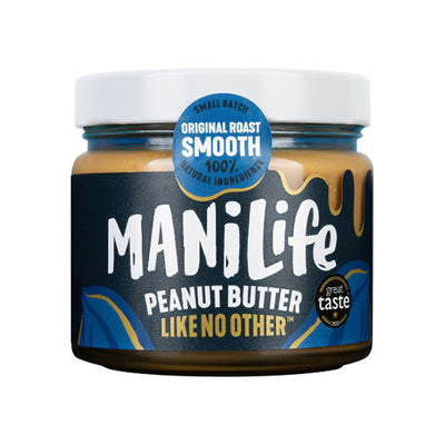 ManiLife Original Roast Smooth Peanut Butter 275g   6