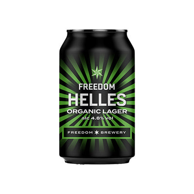 Freedom Brewery Organic Helles Can 330ml   24