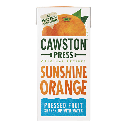 Cawston Press Sunshine Orange 200ml Carton   18