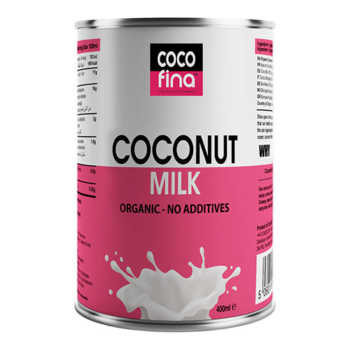 Cocofina Organic Coconut Milk 400ml   6