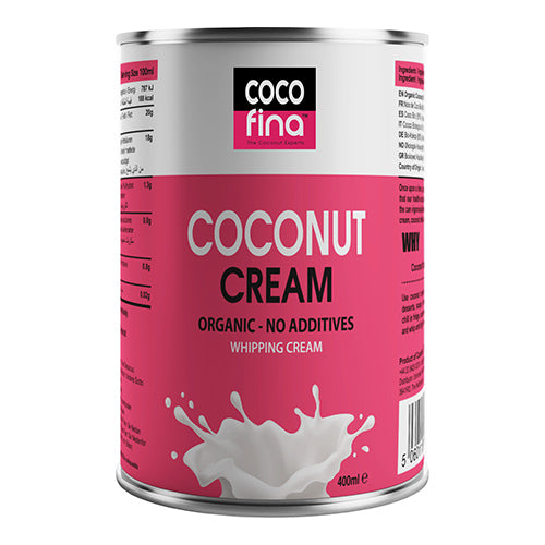 Cocofina Organic Coconut Cream 400ml   6