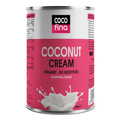 Cocofina Organic Coconut Cream 400ml   6