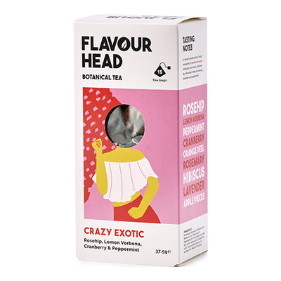 Flavour Head Crazy Exotic Botanical Infusion 37.5g   6