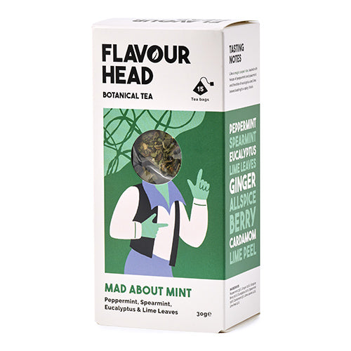 Flavour Head Mad About Mint Botanical Infusion 30g   6