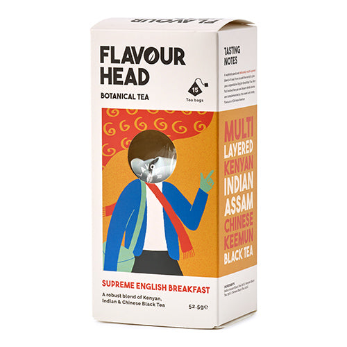 Flavour Head Supreme English Breakfast Botanical Tea 52.5g   6