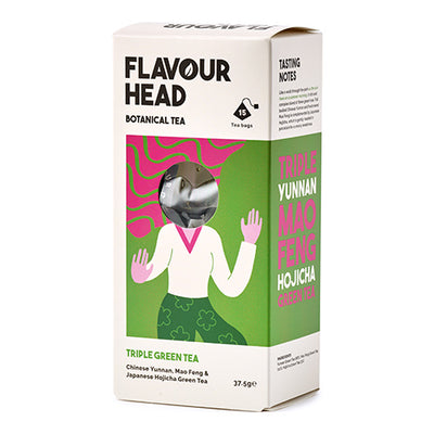 Flavour Head Triple Green Tea Botanical Tea 37.5g   6