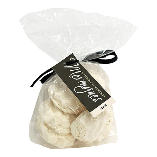 Flower & White Cotswold Meringues Plain Whirls - 24 x 6