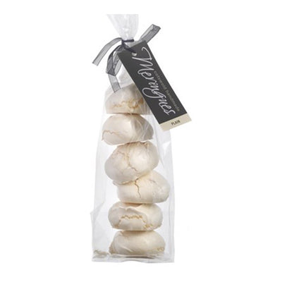 Flower & White Cotswold Meringues Luxury Plain Hand Spooned Meringues - 15 x 6