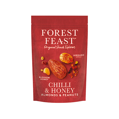 Forest Feast Serrano Chilli Honey Peanuts & Almonds 120g   8