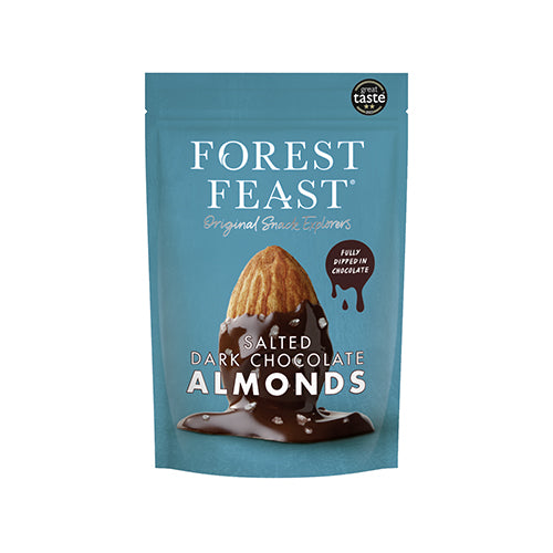 Forest Feast Sea Salted Dark Chocolate Almonds 120g   8