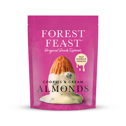 Forest Feast Cookies & Cream Almonds 120g   8