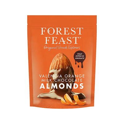 Forest Feast Valencia Orange Milk Chcocolate Almonds 120g   8