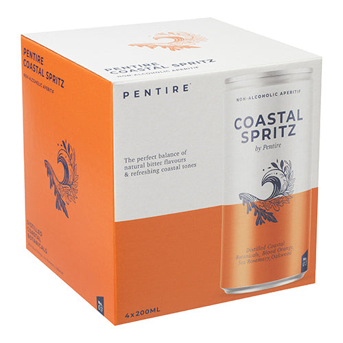 Pentire Coastal Spritz 200ml 4-pack   6