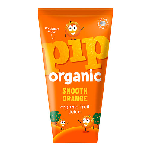 Pip Organic Smooth Orange Juice Carton 180ml   6