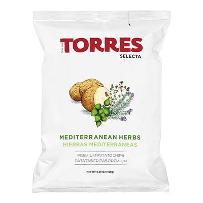 Torres Mediterranean Herbs Crisps 150g   15