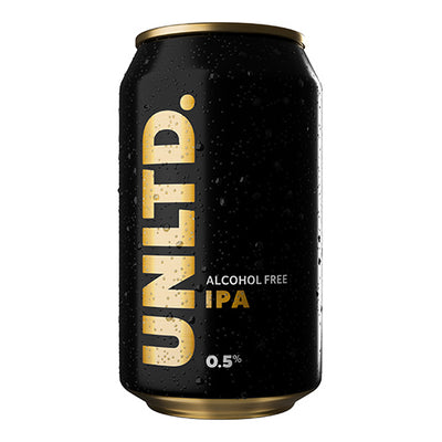 UNLTD. IPA 0.5% abv Can 330ml   12