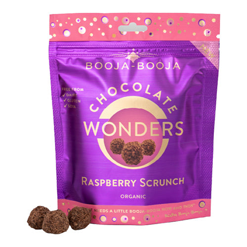 Booja - Booja Raspberry Scrunch Chocolate Wonders 65g   8