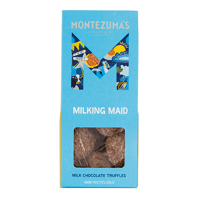 Montezuma's Milking Maid Smooth Milk Chocolate Truffles Carton 120g   10