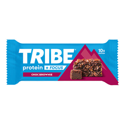 TRIBE Protein + Focus Flapjack - Choc Brownie 60g   12