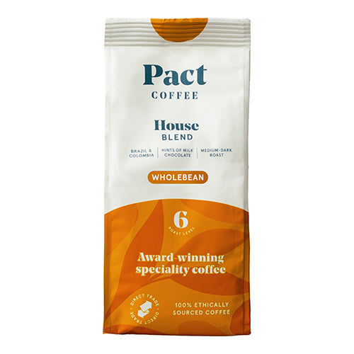 Pact House Blend Wholebean 200g   6