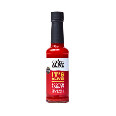 Eaten Alive Scotch Bonnet Fermented Hot Sauce 150ml   10