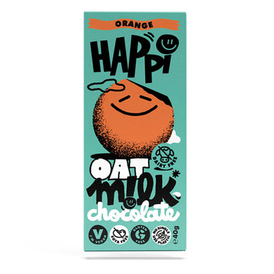 HAPPi Orange Oat M!Lk Chocolate 40g   15